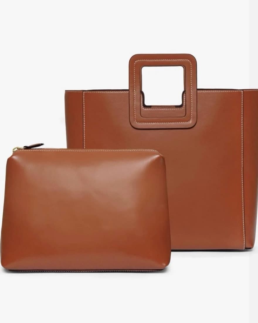 STAUD Leather Top Handle / Crossbody - Image 3