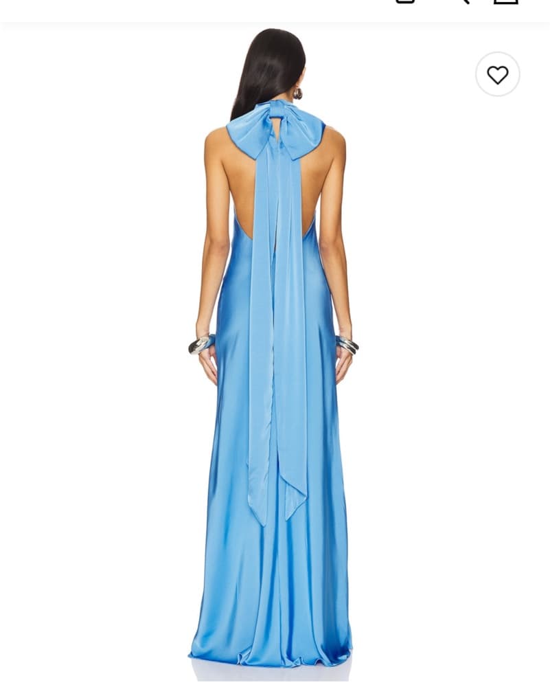 MISHA Evianna Satin Gown  - Image 4