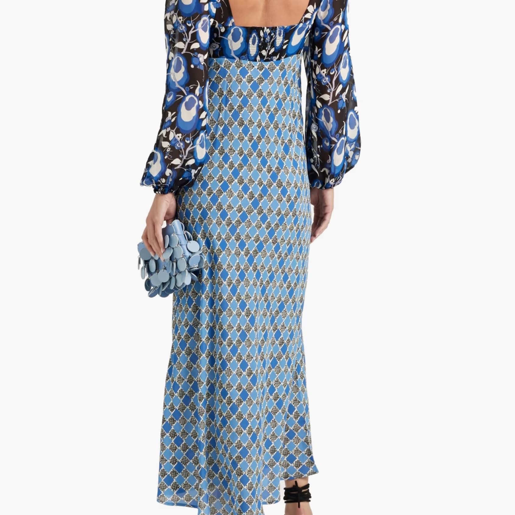 Rixo Multi Patterned Dress - Image 2