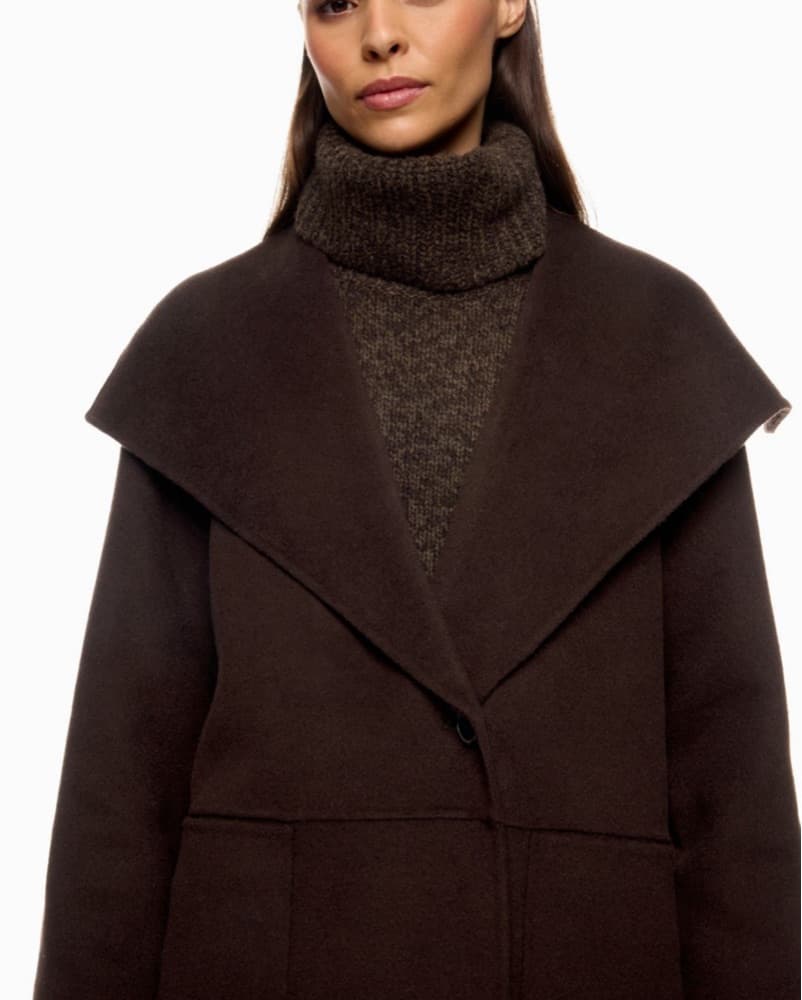 Club Monaco Plush Robe Wool Coat - Image 3