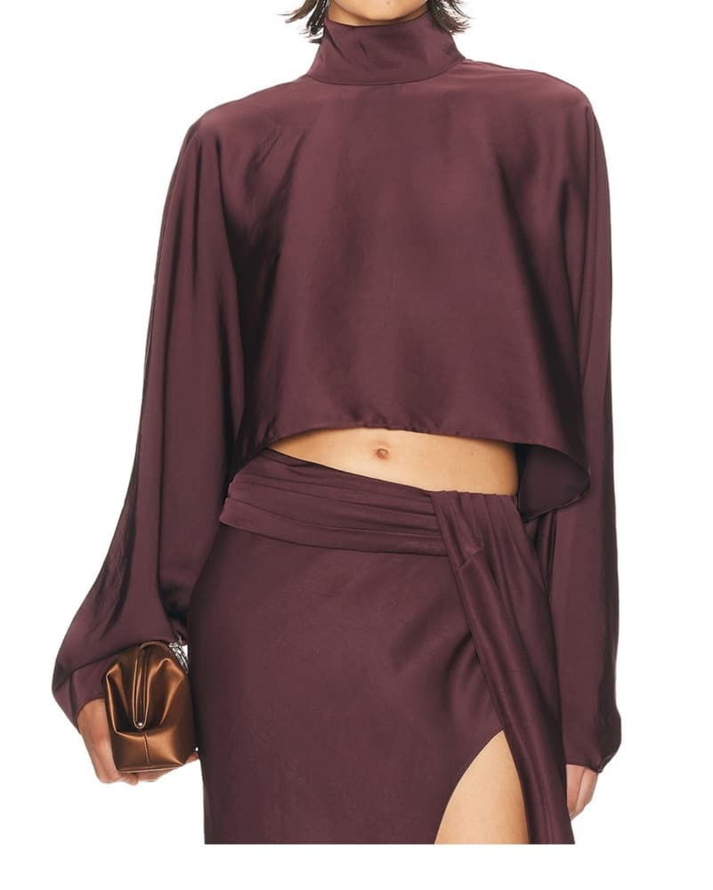 Burgundy 2 Piece Set  - Image 2