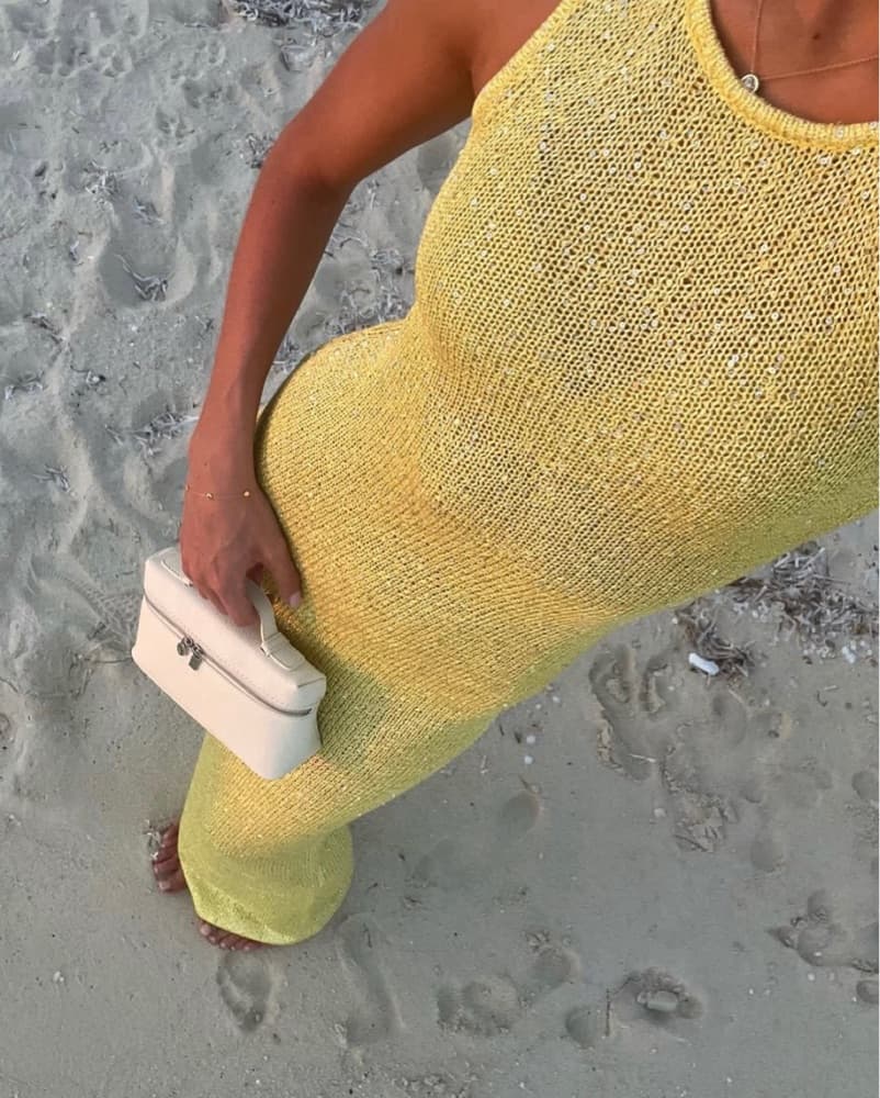Asta Resort Yellow Dress - Image 3