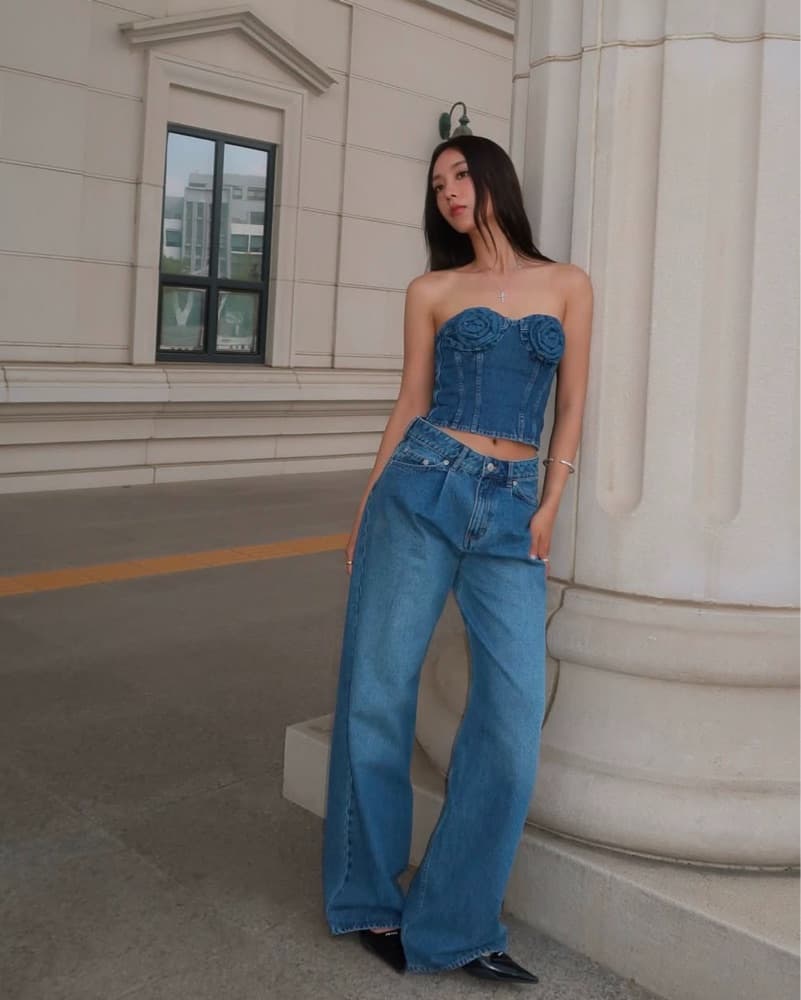 Magda Butrym Denim Set - Image 5