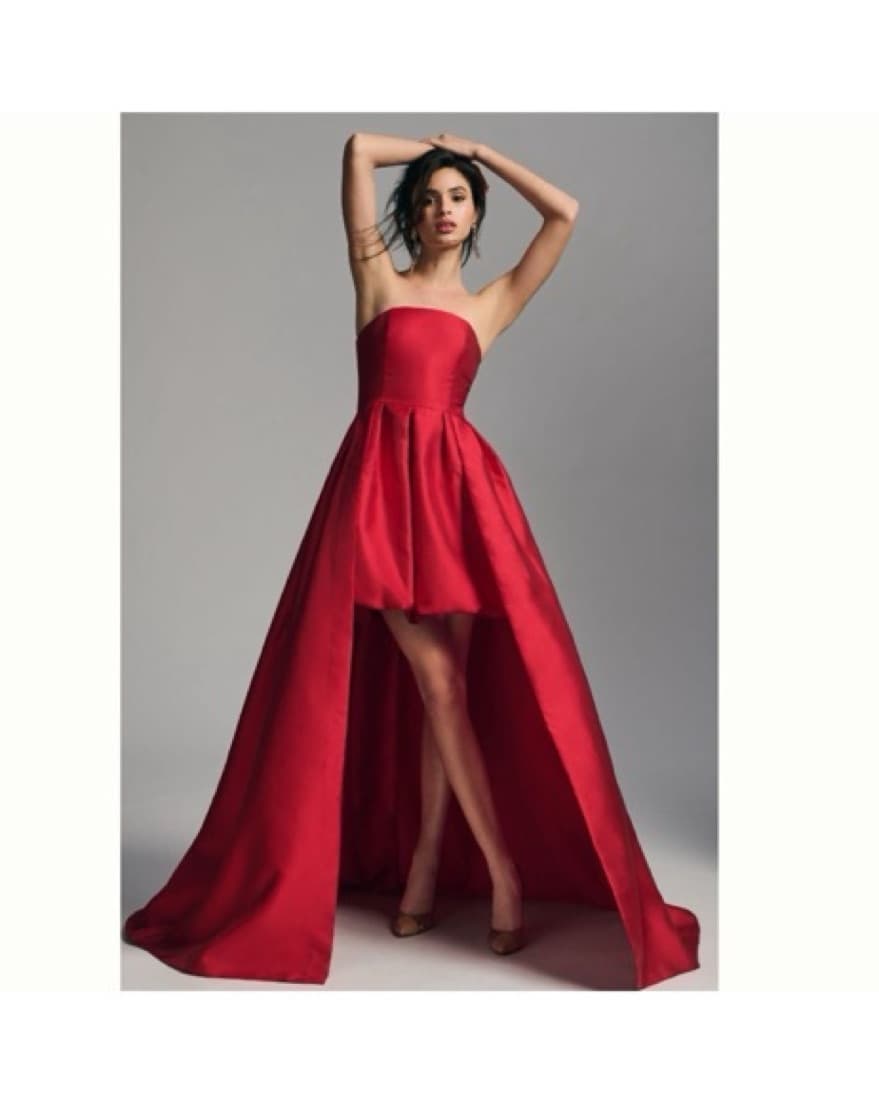 Anthropologie Hutch Strapless Dress - Image 1