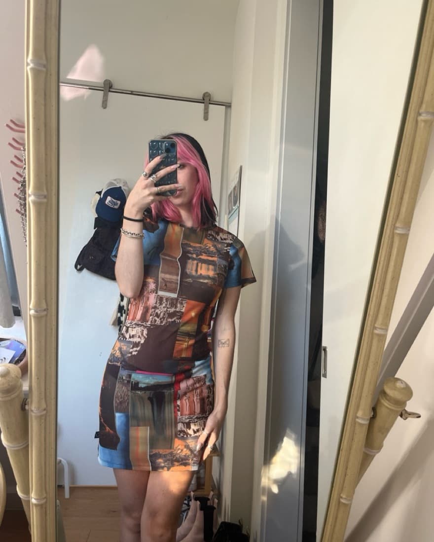 Mesh Dress - Image 1