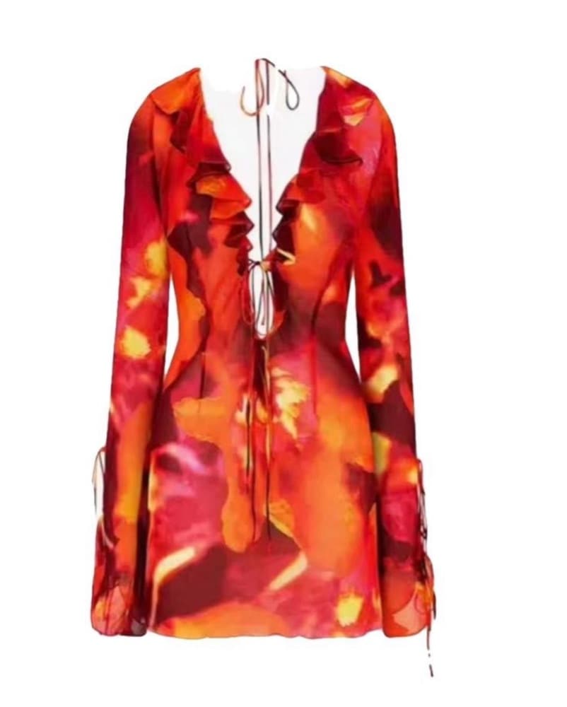 Rat & Boa Mini Dress - Image 2
