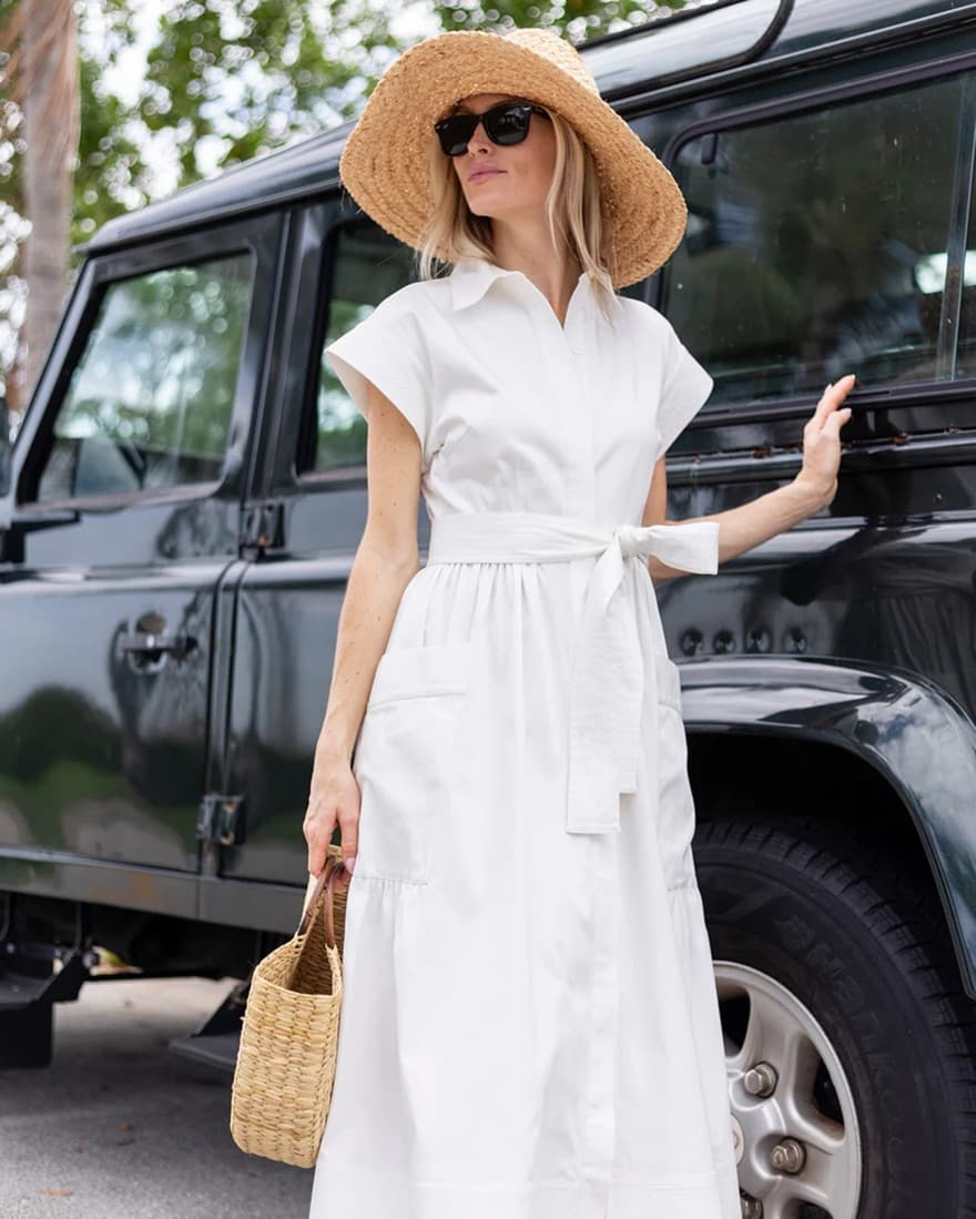 BETTY DRESS - BLANC By Julia Amory - Image 4
