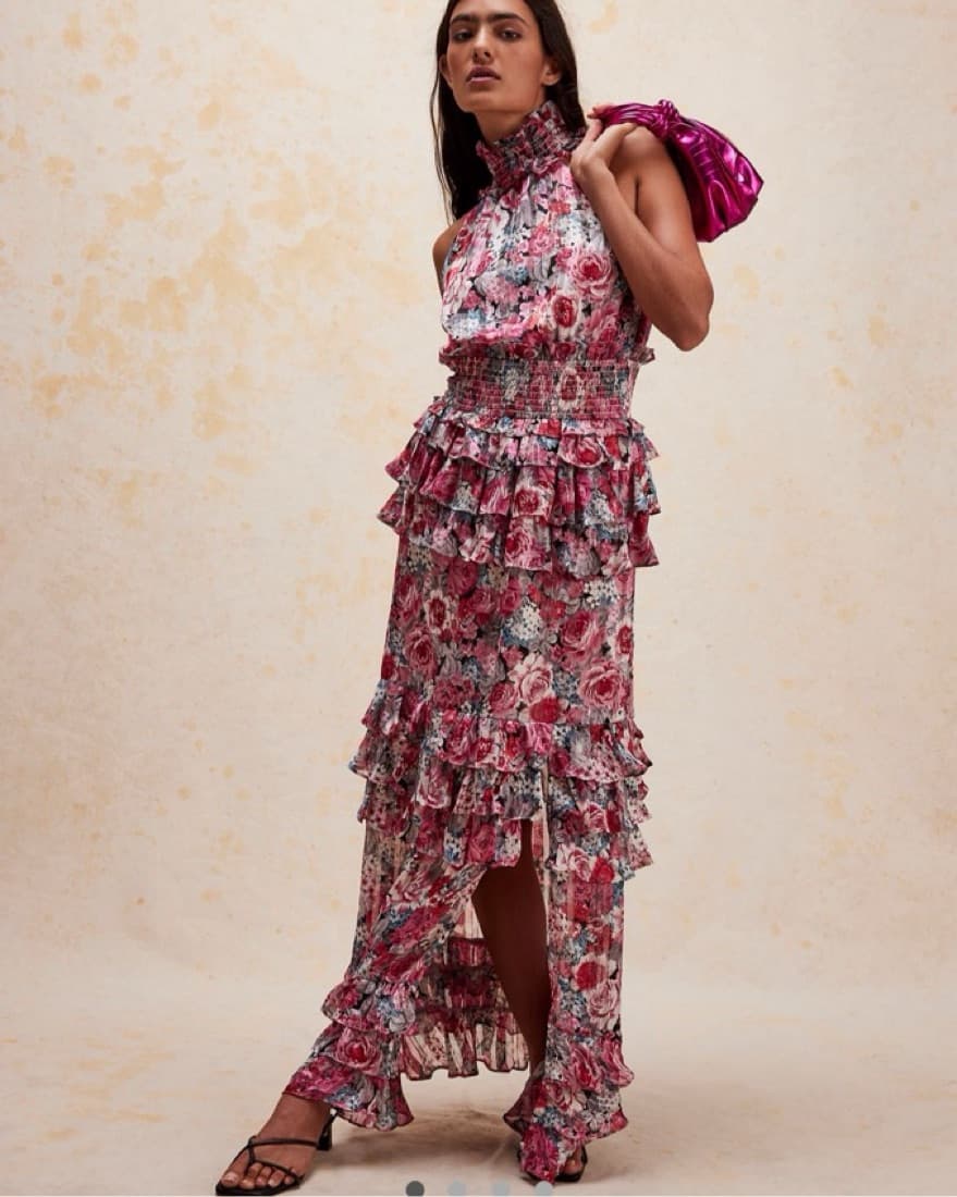 Floral Maxi Dress - Image 1