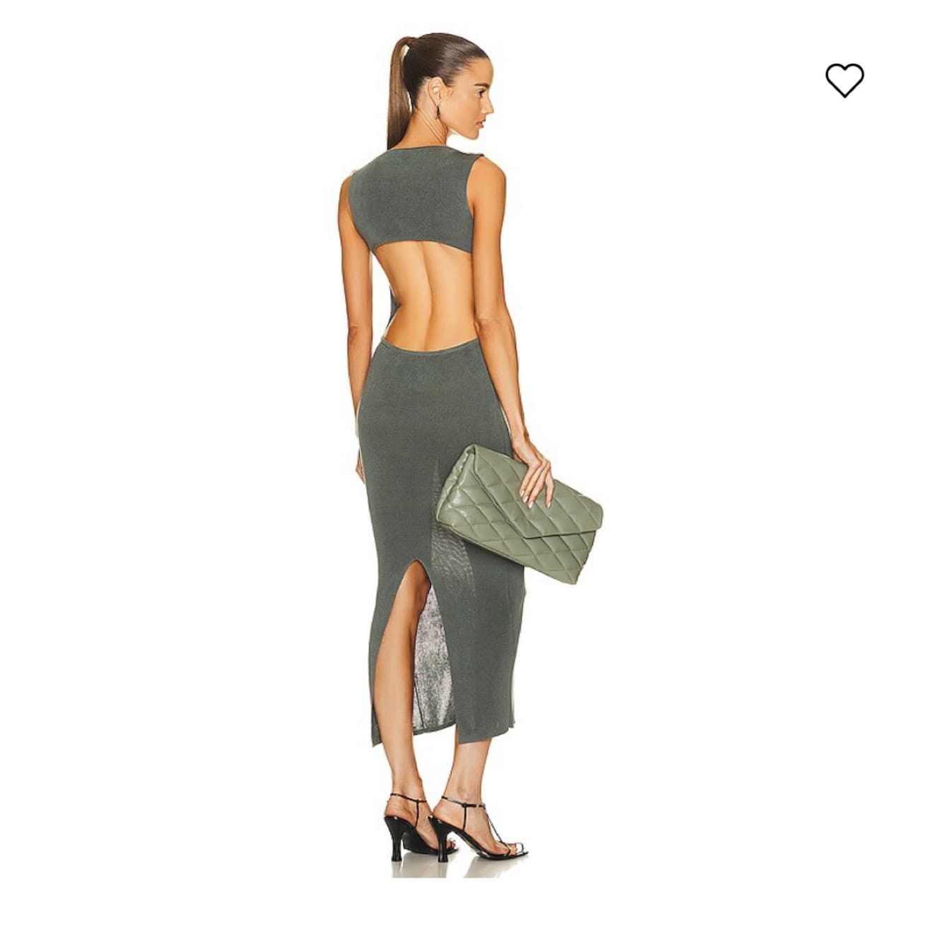St Agni Backless Knit Dress - Image 1