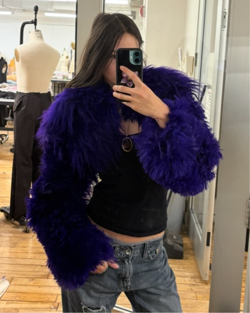 Genuine Fur Bolero Jacket - Image 1