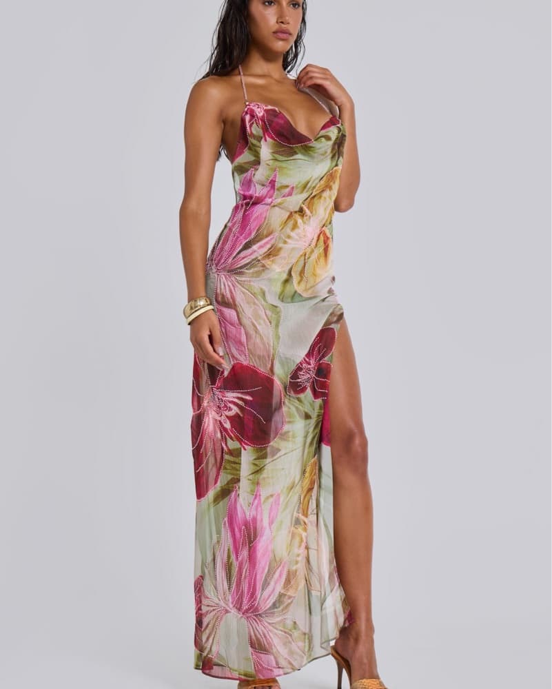 Beaded Jaden London Dress  - Image 1