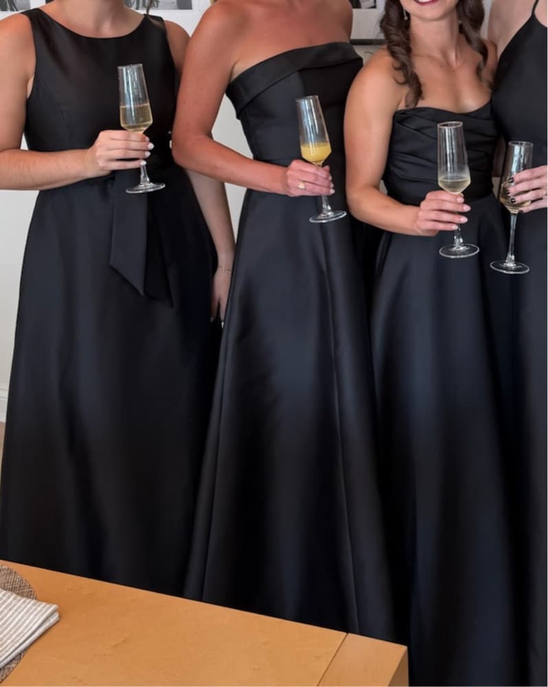 Black Alfred Sung Gown - Image 3