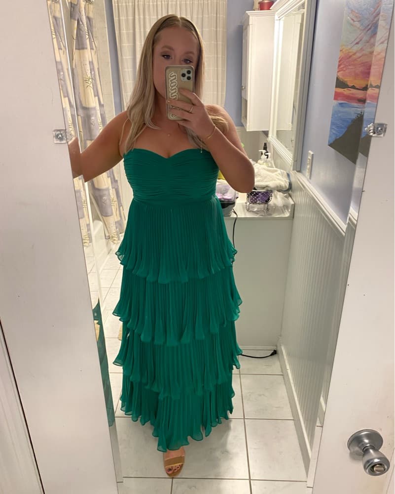 Green Fame & Partners Dress - Image 4