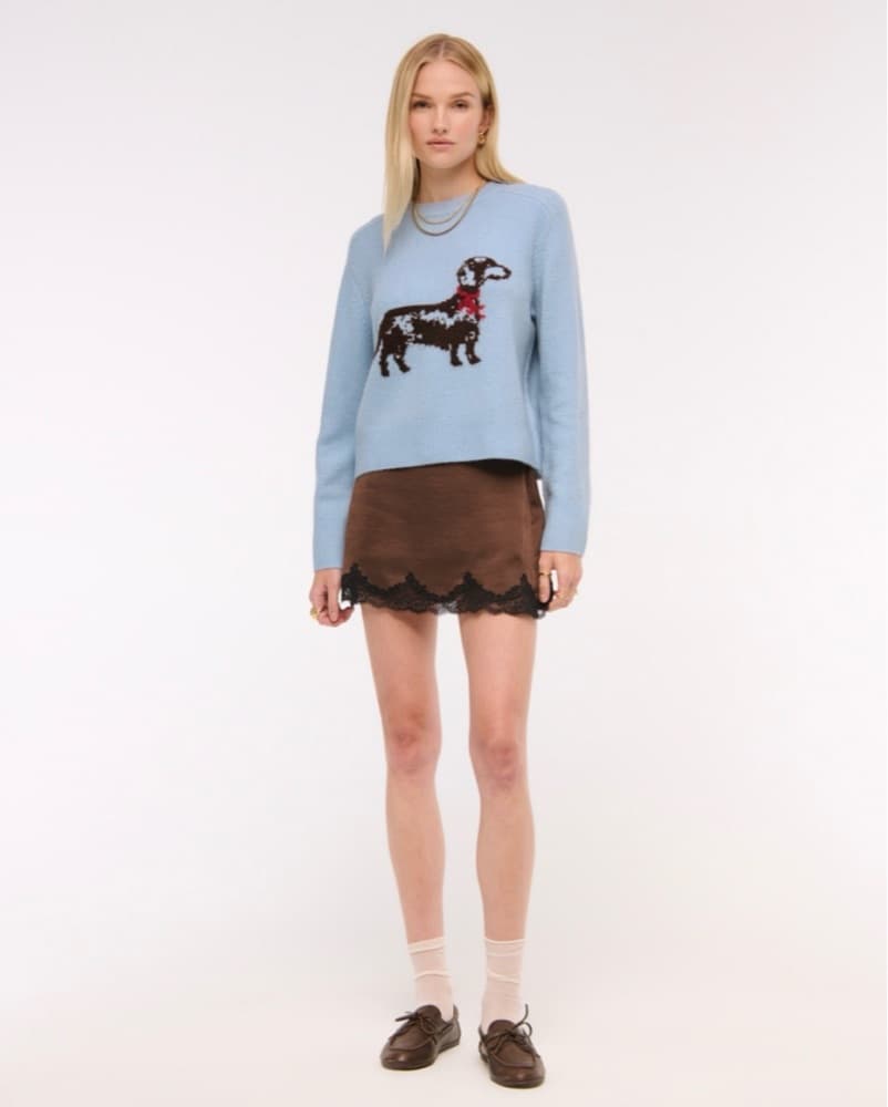 Abercrombie Dachshund Sweater - Image 1