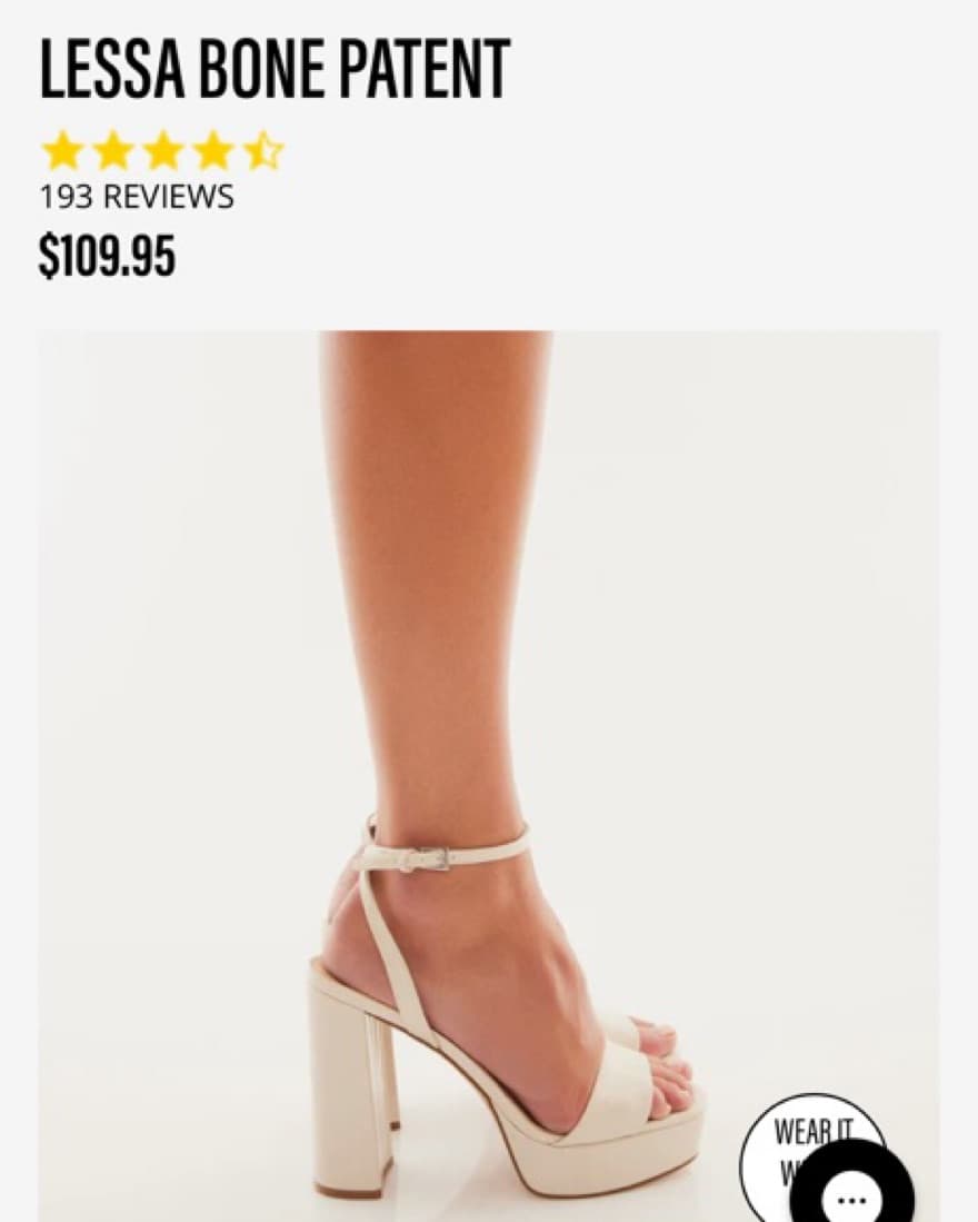 Nude Steeve Madden Heels  - Image 2