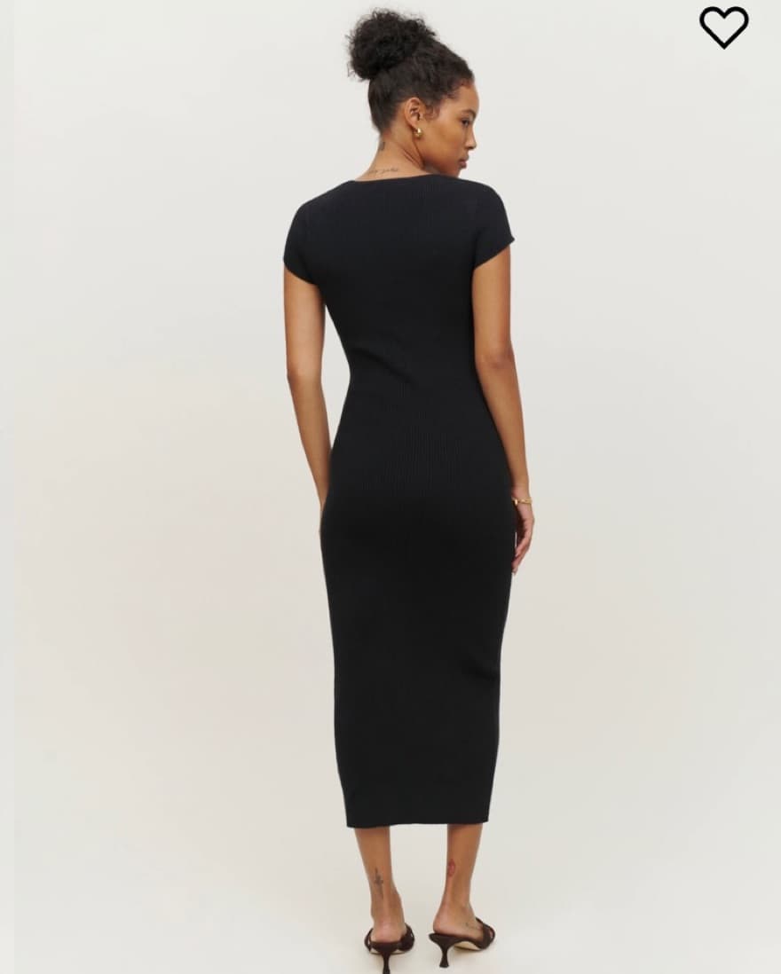 Reformation Agostino Cotton Knit Sweater - Image 4