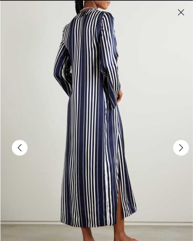 Lemlem theodora Striped dress - Image 2
