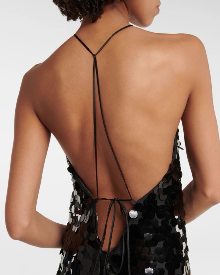 ROTATE sequined halterneck dress  - Image 3