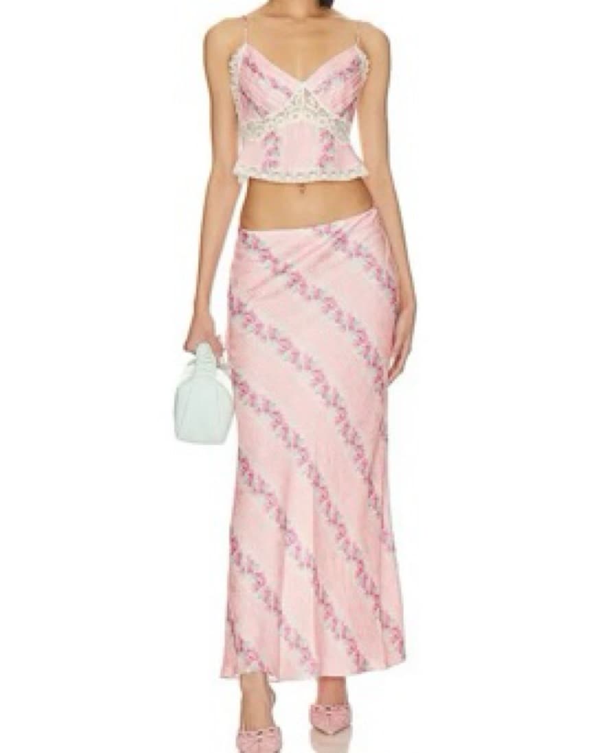 LoveShackFancy Spritely Cami Noam Skirt - Image 2