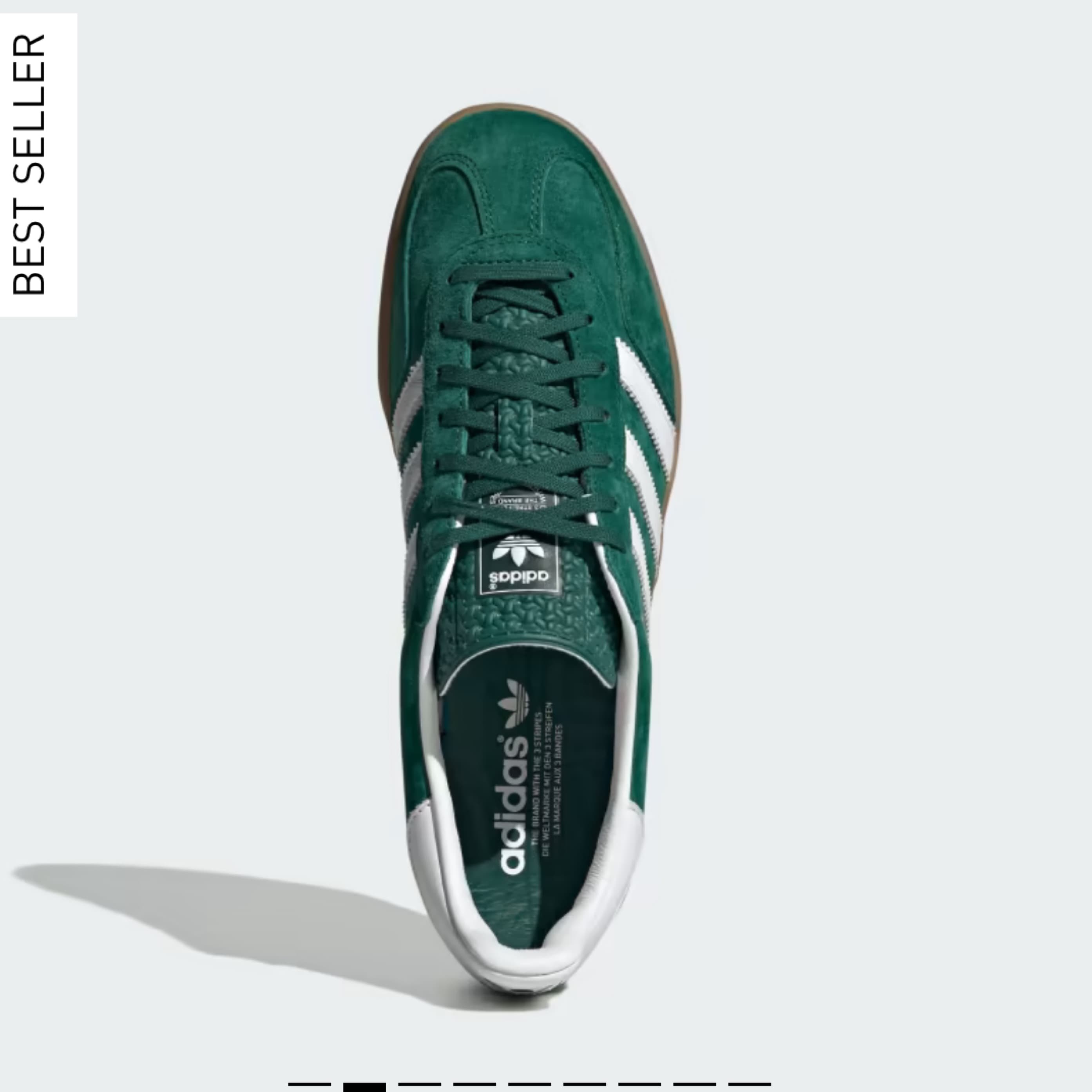 Adidas Green Suede Gazelle - Image 3
