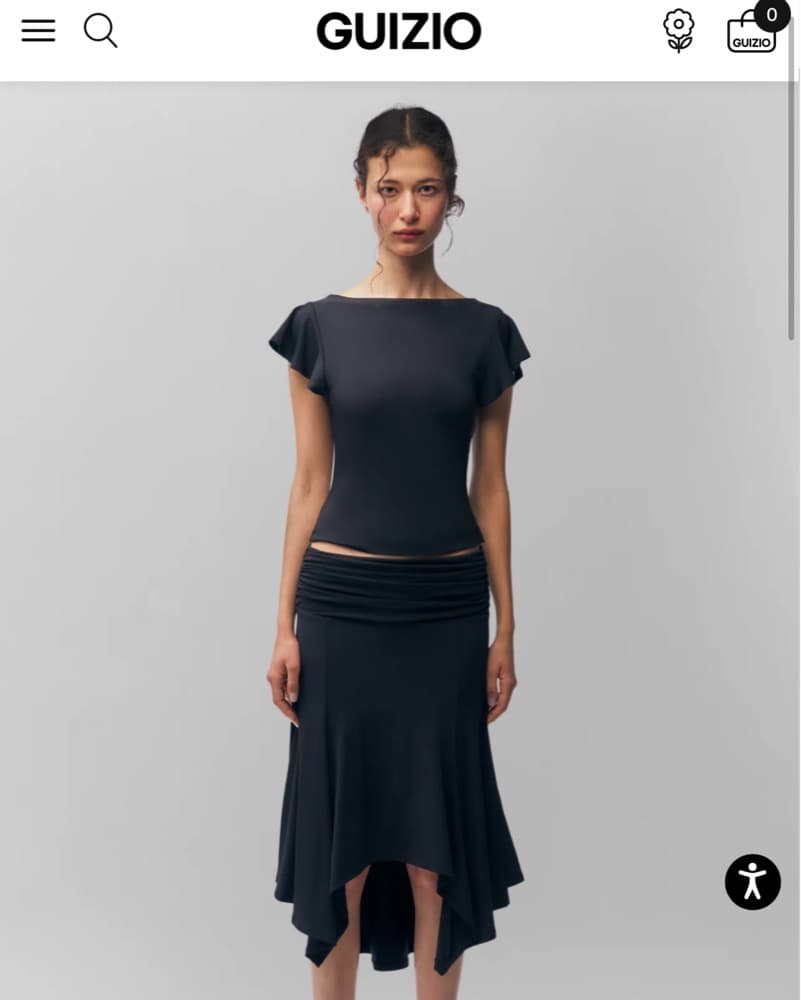 Danielle Guizio Black skirt  - Image 3