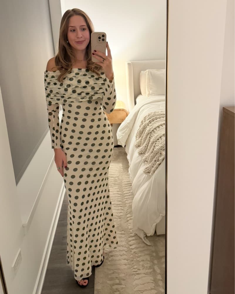 Polka Dot Maxi Dress - AFRM - Image 1