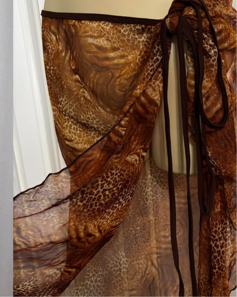 Playboy Animal Print Coverup - Image 3