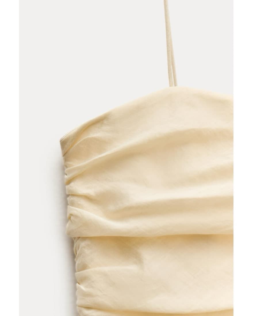 Zara Draped Midi Dress - Image 6