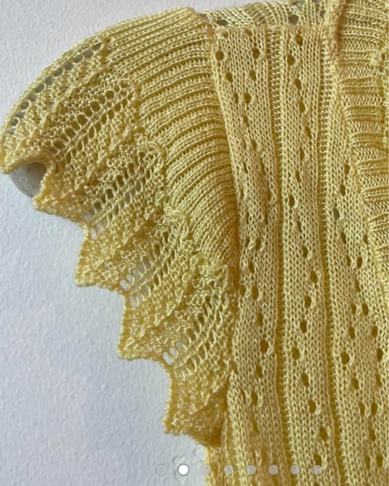 Elegant Crochet Knit Vest - Image 2