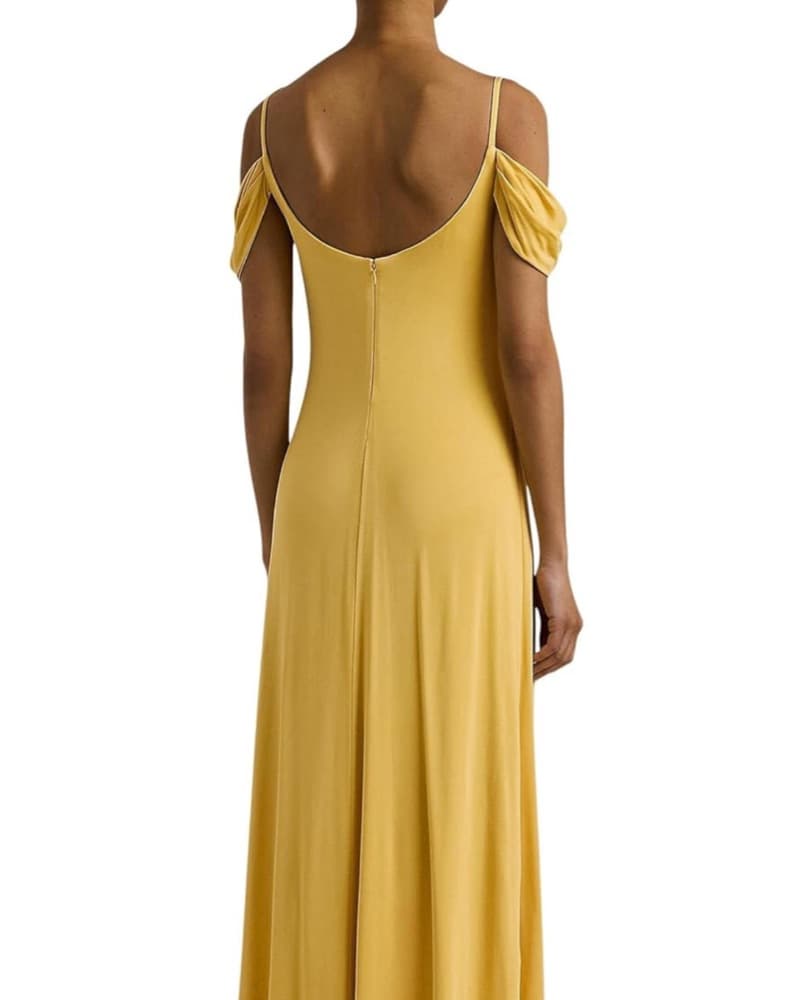 Yellow Gold Ralph Lauren Gown - Image 2
