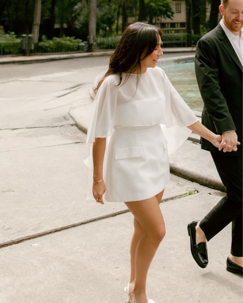 Elegant White Romper - Image 2