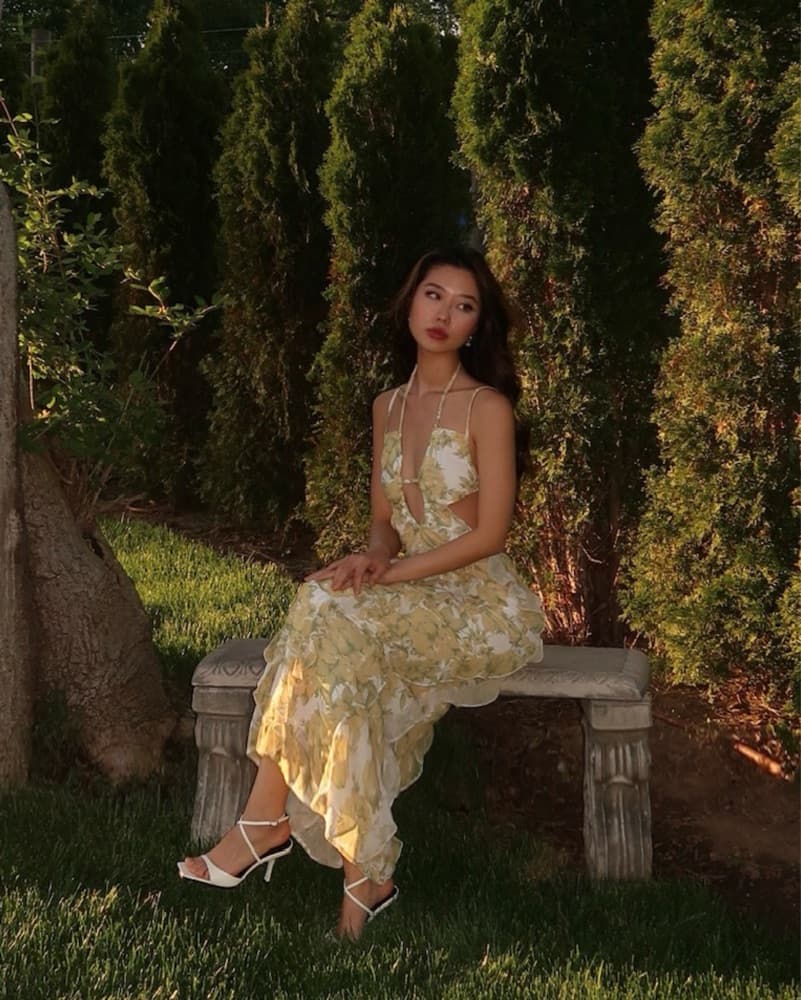 Enchanting Floral Maxi Dress - Image 1