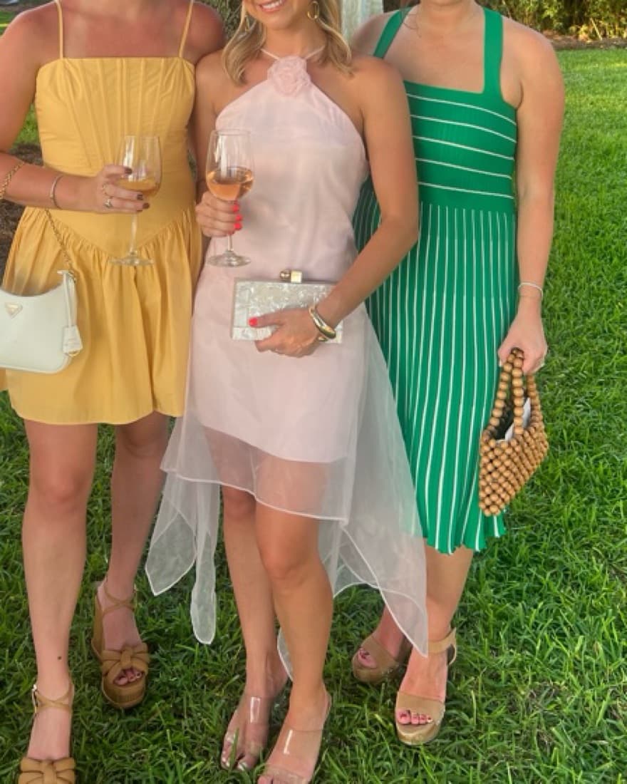 Light Pink Cocktail Dress - Image 2
