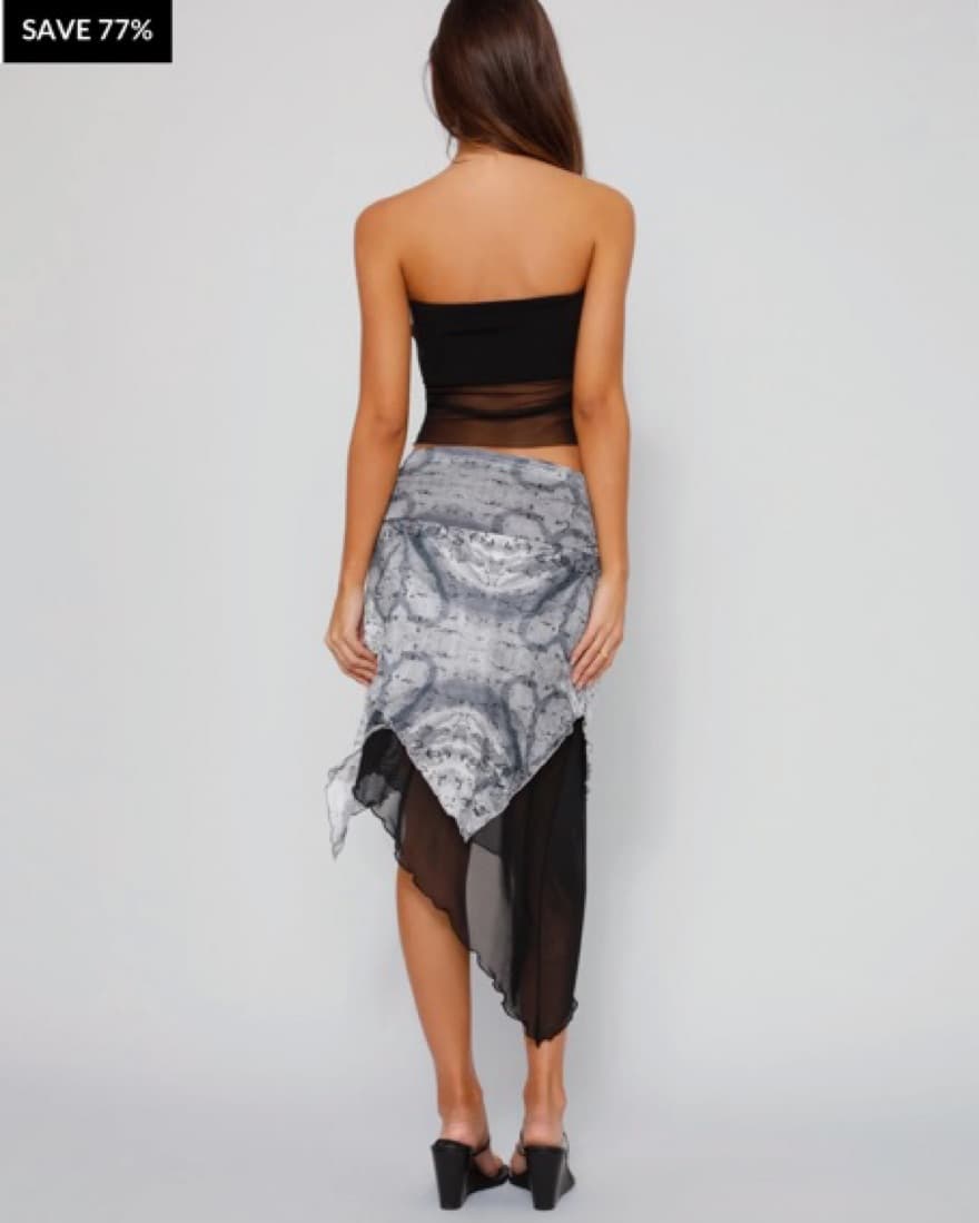 Tiger Mist Midi Skirt & Long Sleeve Top - Image 2