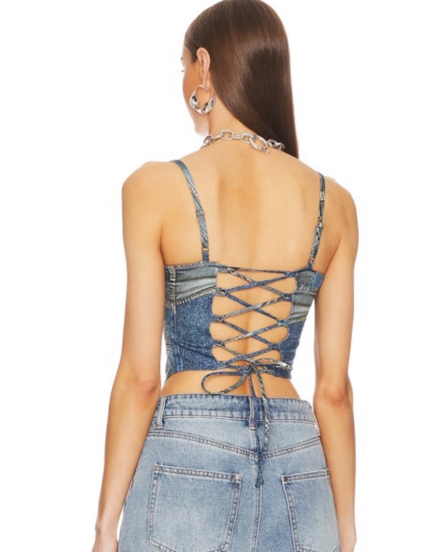 Denim Corset - Image 2
