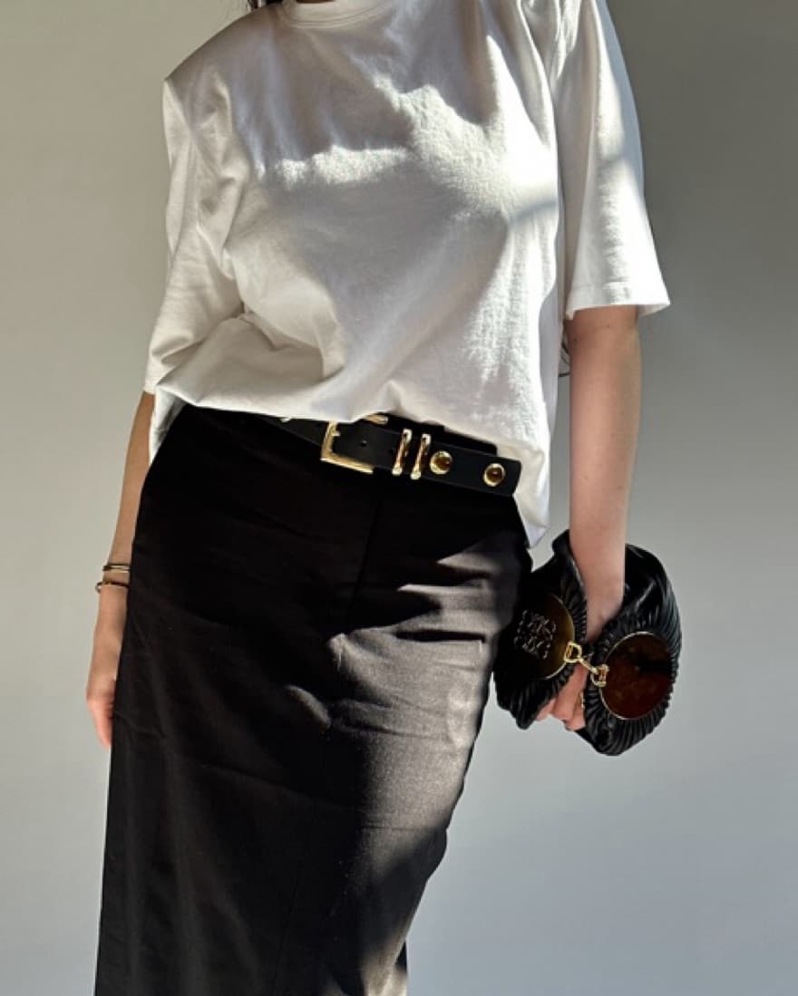 Loewe Bracelet Bag: Gold & Black - Image 3