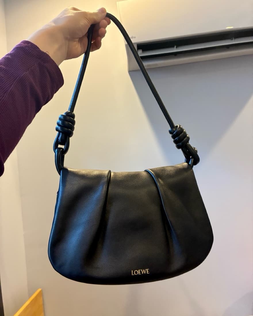 Black Loewe Paseo Satchel Bag - Image 2