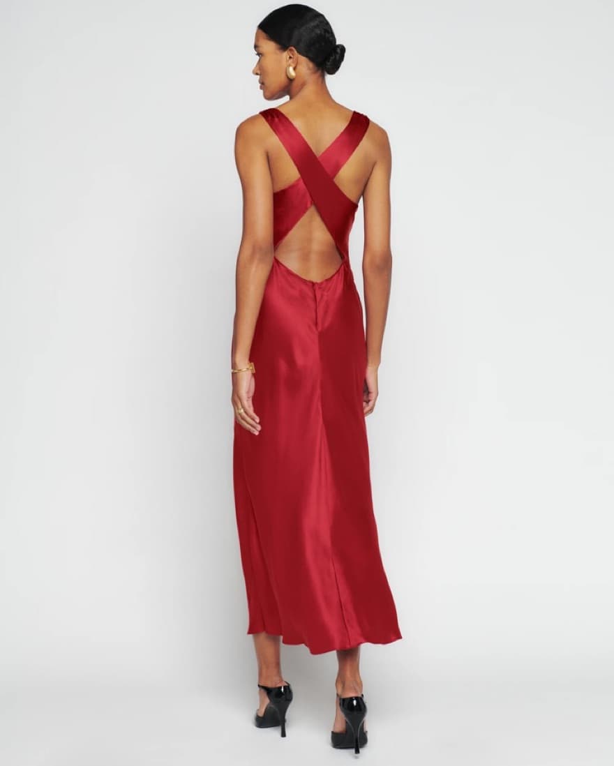 Cassette Silk Dress - Image 3