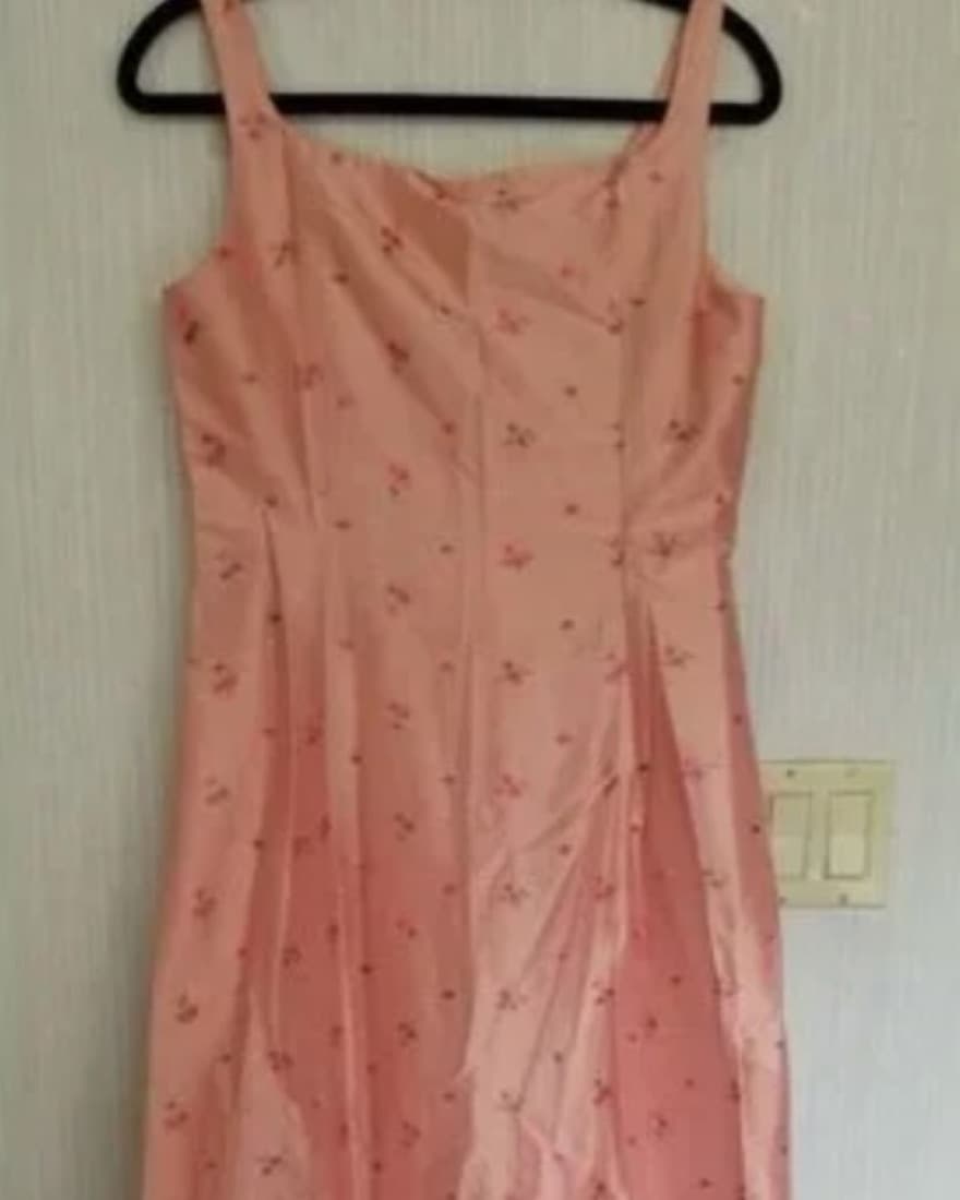 Nicole Miller Pink Silk Dress 10 - Image 1