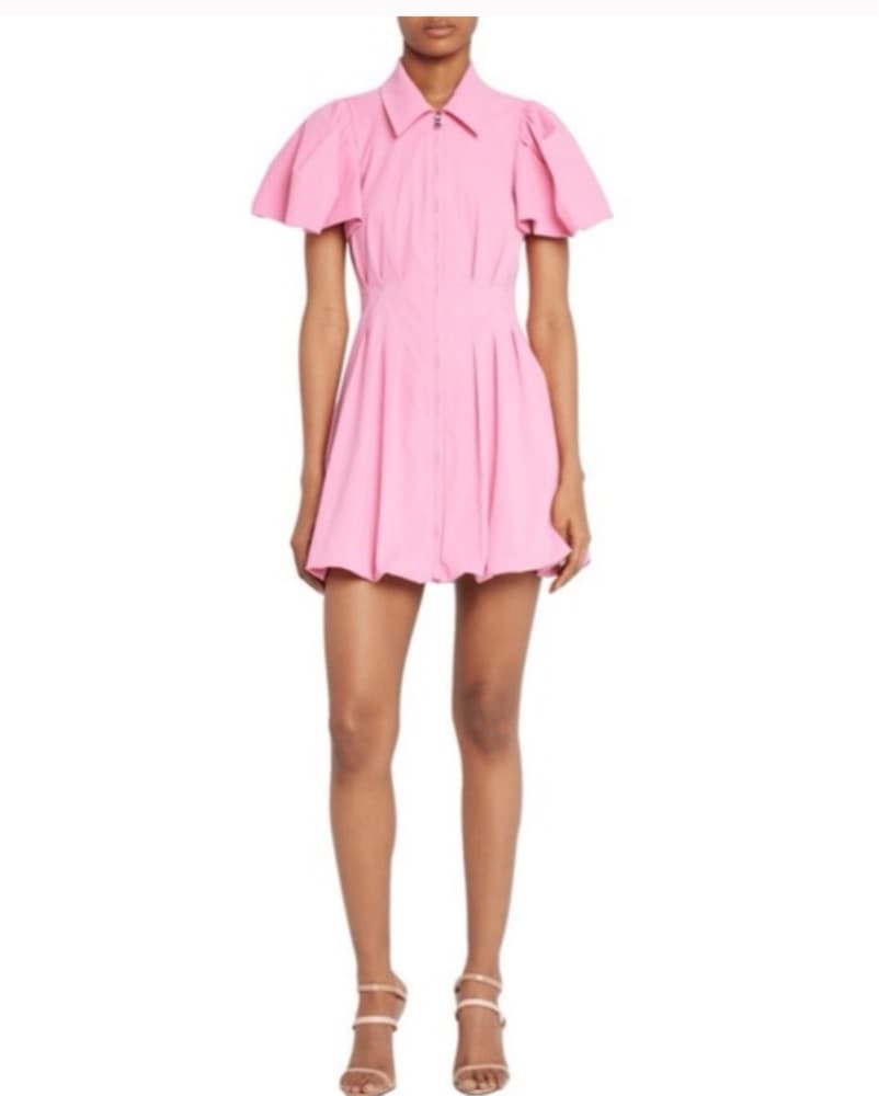 JONATHAN SIMKHAI Pink Puff-Sleeve - Image 2