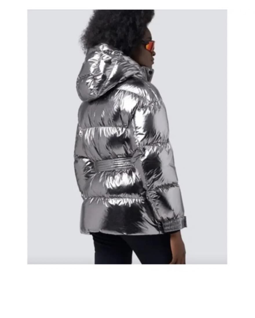 Perfect Moment Silver Puffer Ski Jacket  - Image 2