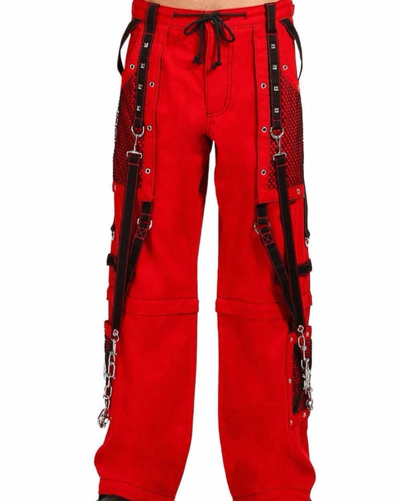 Cyber Gothic Chain Pants - Image 3