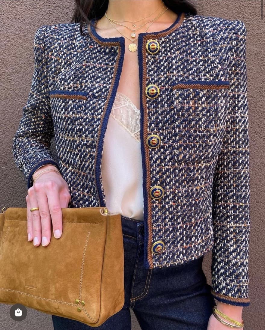 Veronica Beard Tweed Blazer $698 - Image 1
