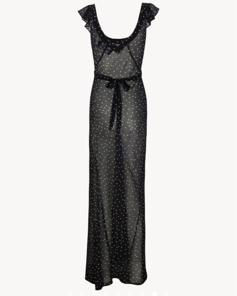 Realisation Par Black Sheer Maxi Dress - Image 2