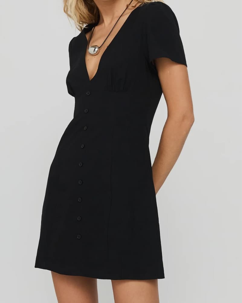Black Mini Dress - Image 1