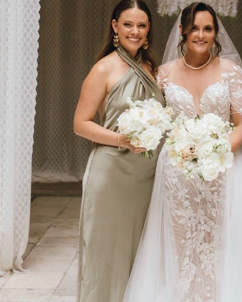Show Me Your Mumu Halter Satin Dress - Image 2