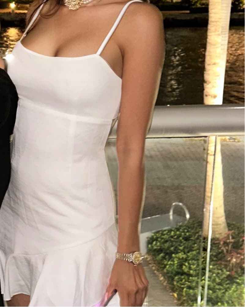 White Mini Dress  - Image 4