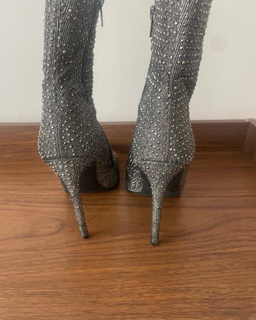 Rhinestone Booties - Steve Madden - Image 6