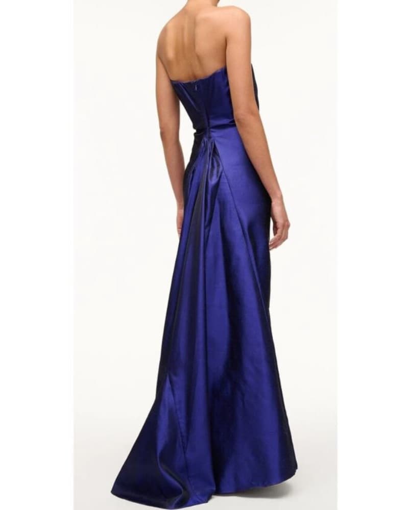 Staud Tulio Gown - Violet/Royal blue  - Image 2