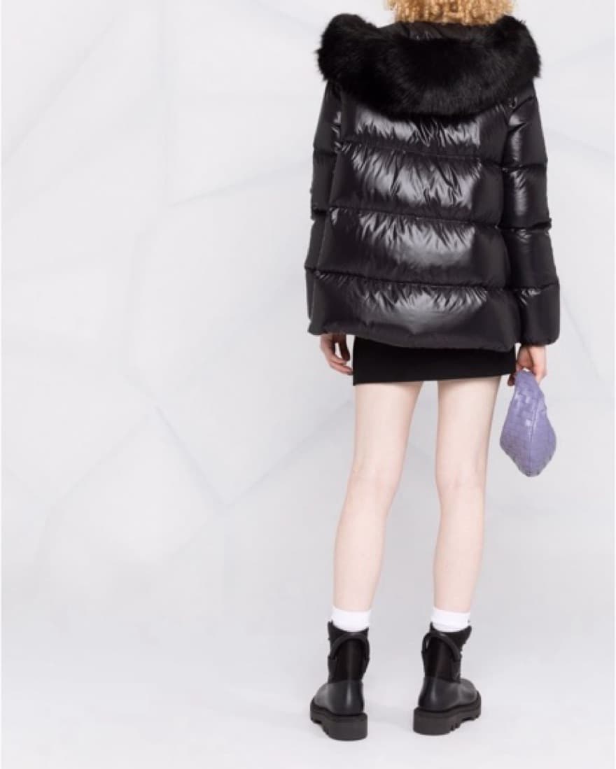 $1,800 Moncler Black Puffer Jacket - Image 5